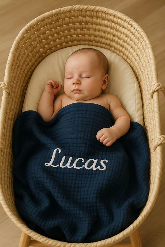 Pack 2 Muselinas Personalizadas 100% Algodón