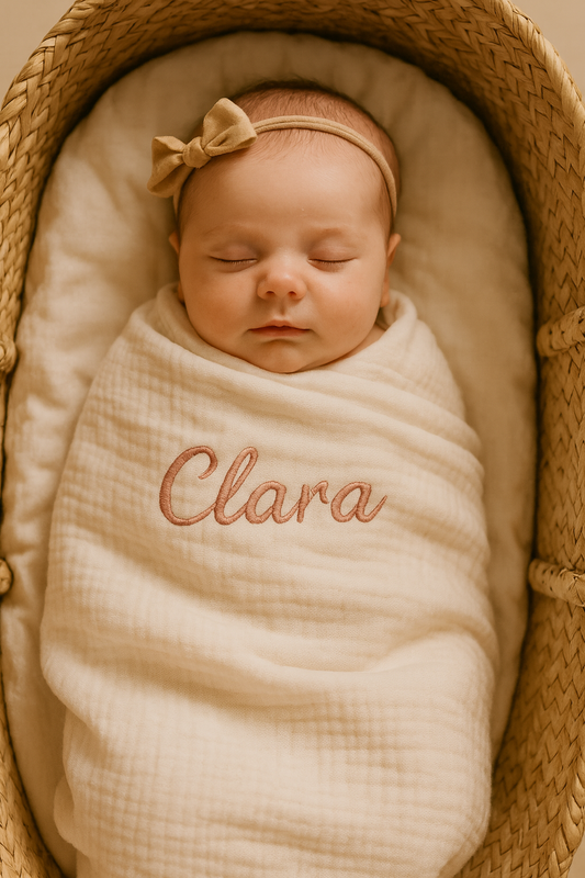 Pack 2 Muselinas Personalizadas 100% Algodón