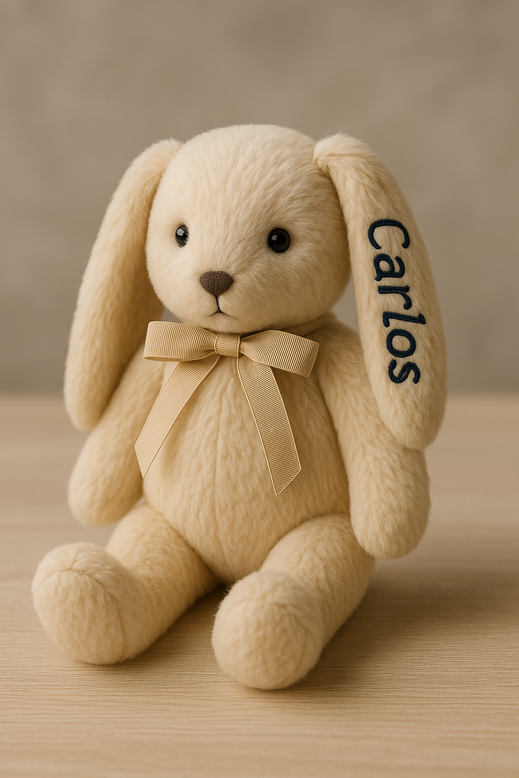 Peluche 30 cm personalizado con el nombre