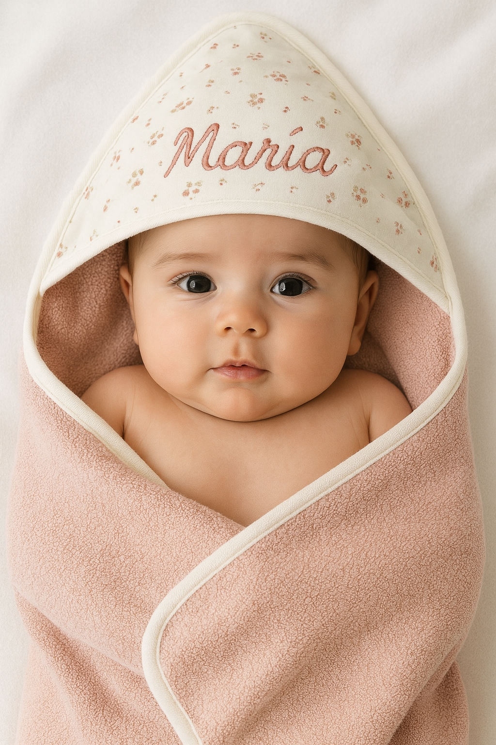Toalla de baño con capucha personalizada – 100% Algodón