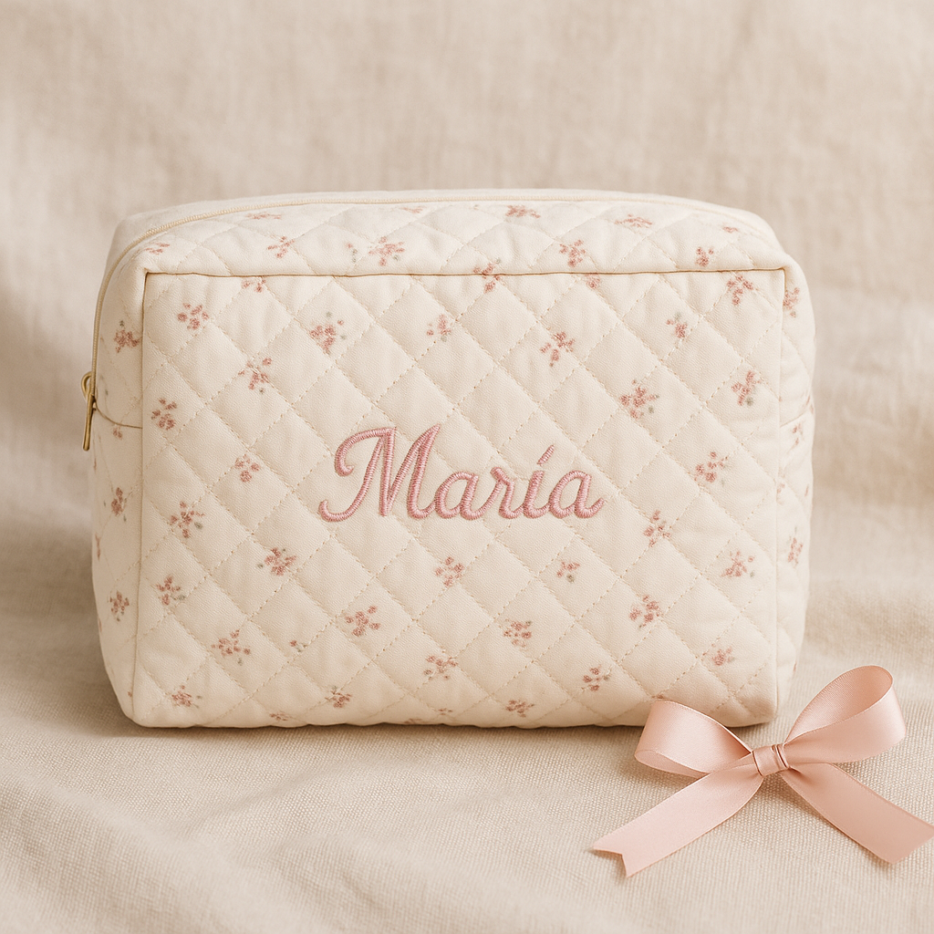 Neceser flores 25x10x16cm