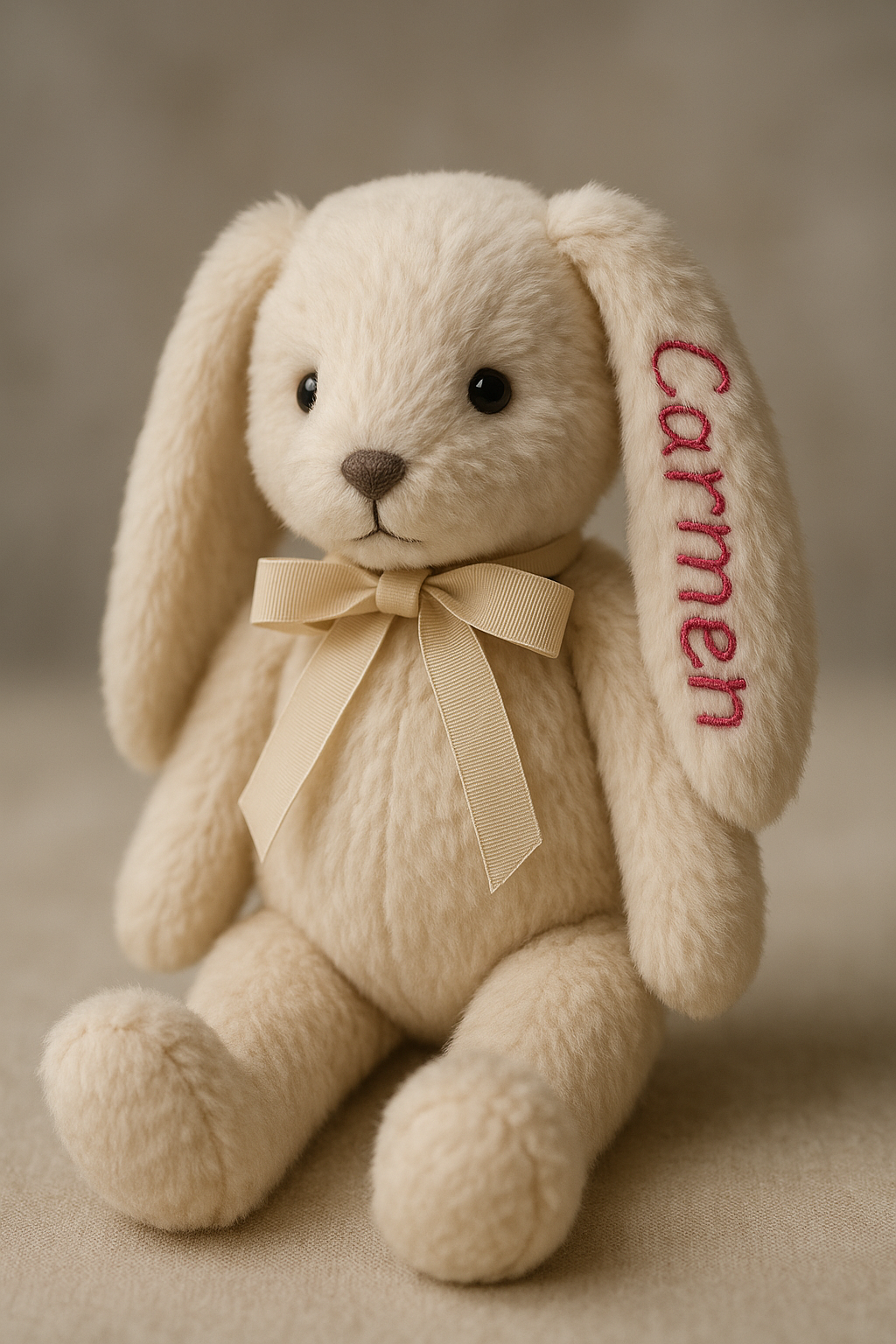 Peluche 30 cm personalizado con el nombre