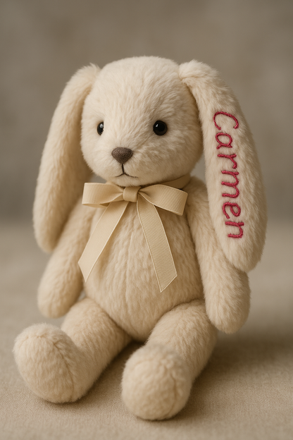 Peluche 30 cm personalizado con el nombre